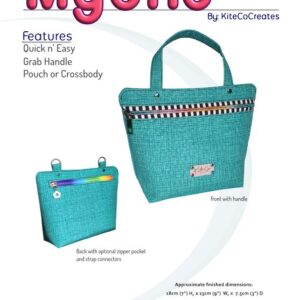 Pattern cover showing MyUno pouch in green